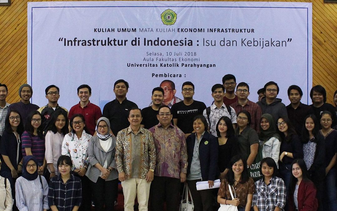 Prodi Ekonomi Pembangunan Gelar Kuliah Umum Ekonomi Infrastruktur