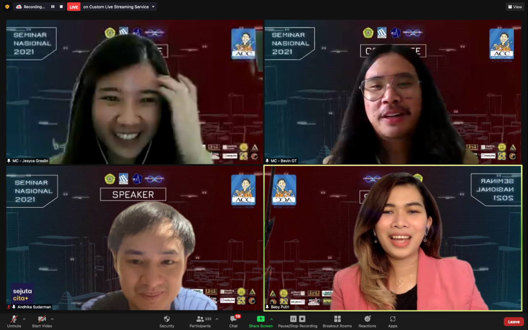 National Seminar 2021 “Creating A Feasible And Sustainable Startup.”